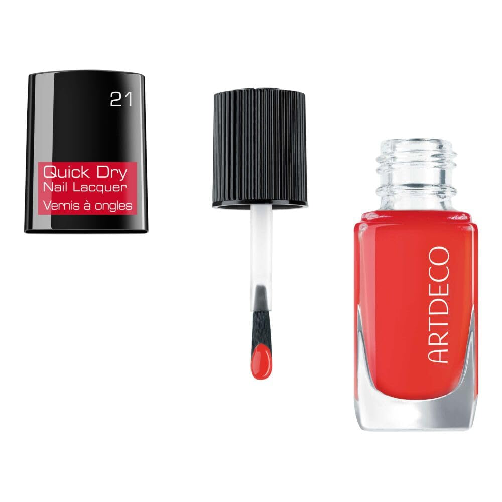 ARTDECO Vernis à ongles à séchage rapide, vernis à ongles à séchage rapide en 12 couleurs de vernis à ongles, végétalien, 1 x 10 ml