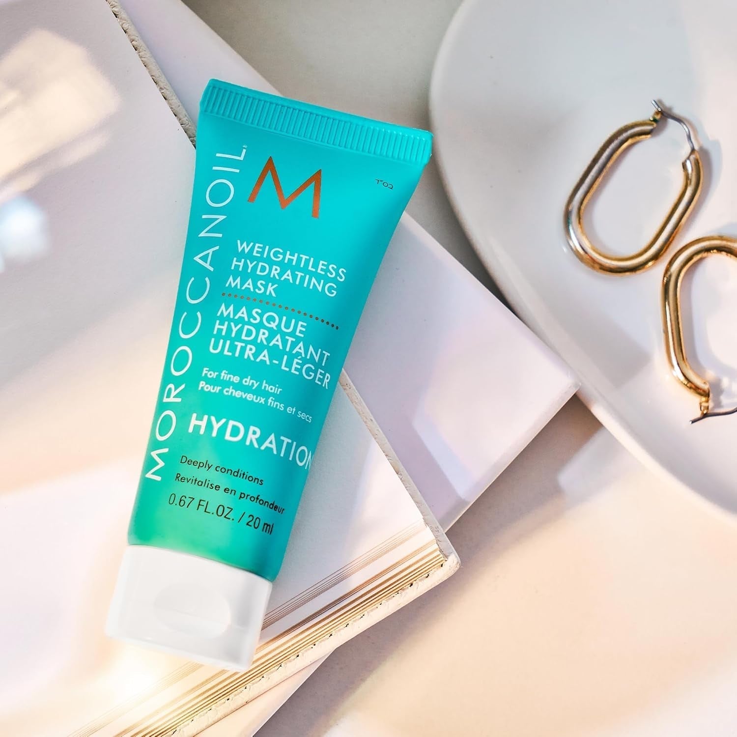 MOROCCANOIL - Masque hydratant léger 75ml Naty Shop masque capillaire