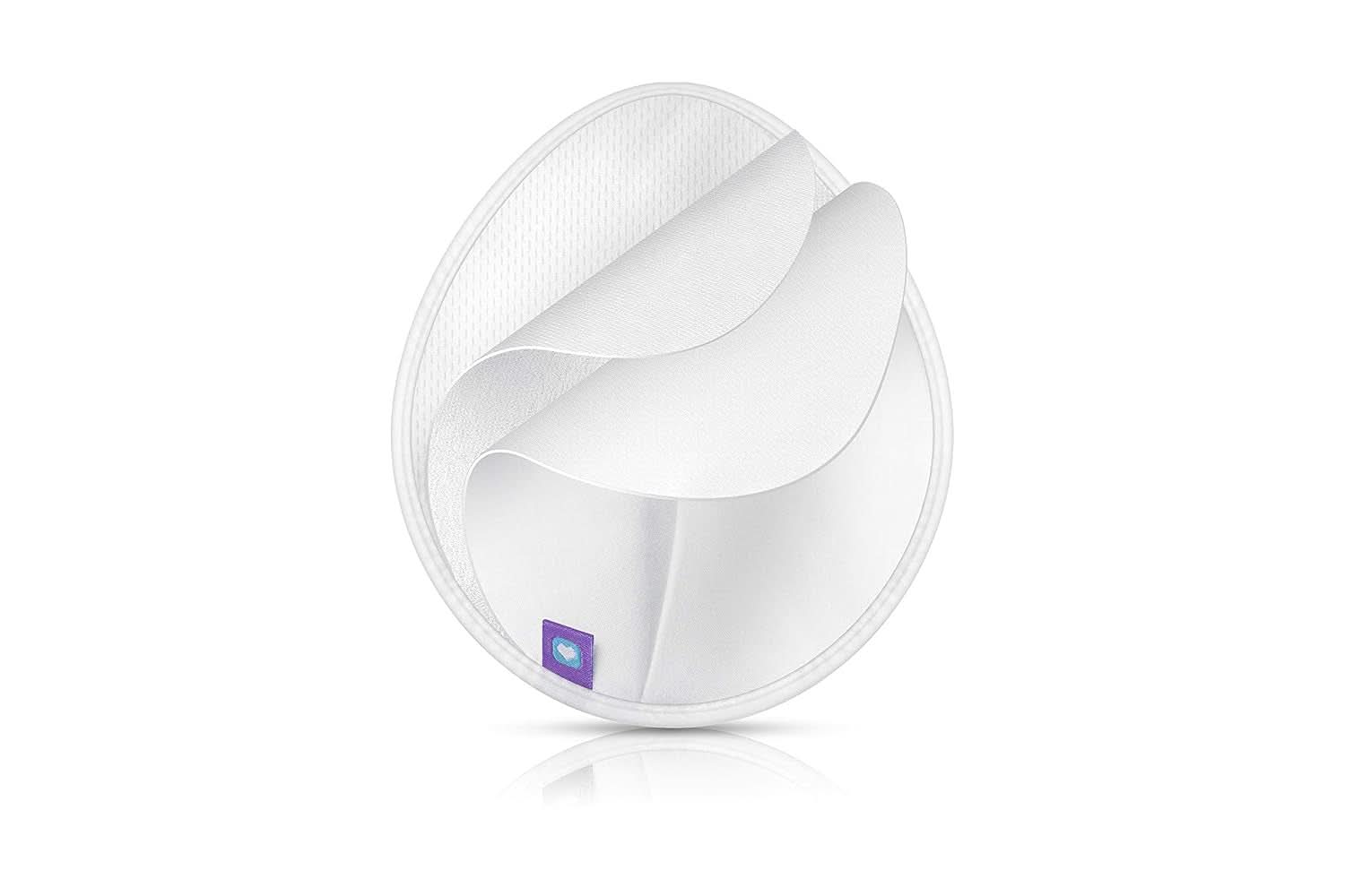 Coussinets d'allaitement lavables Lansinoh - Lot de 4, incluant filet à linge - Ultra absorbants, super doux et réutilisables Accessoires d'alimentation et d'allaitement Bebe Naty Shop