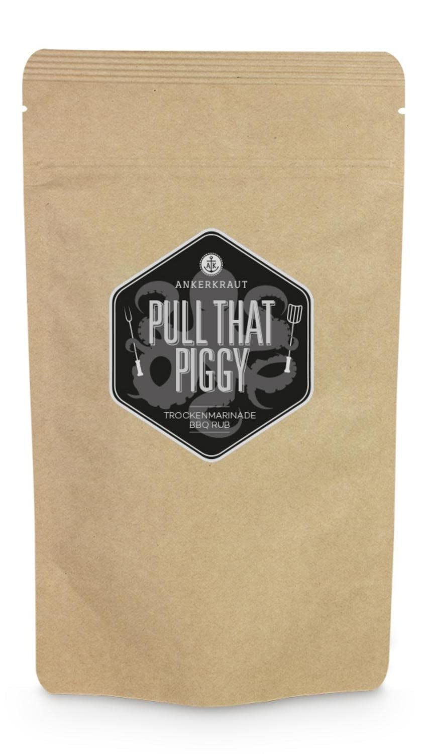 Ankerkraut Pull that Piggy, Effiloché de Porc BBQ-Rub, Gewürzmischung zum Grillen, 220g dans le Streuer