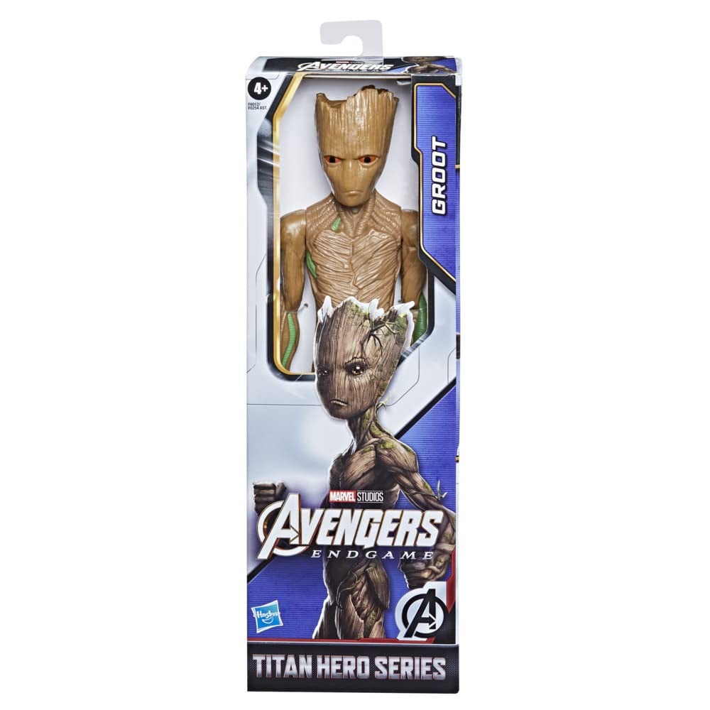 Hasbro Marvel Avengers Titan Hero Series Groot, grande figurine de 30 cm pour Avengers : Endgame, jouet Marvel pour enfants de plus de 4 ans figurines d'action Naty Shop