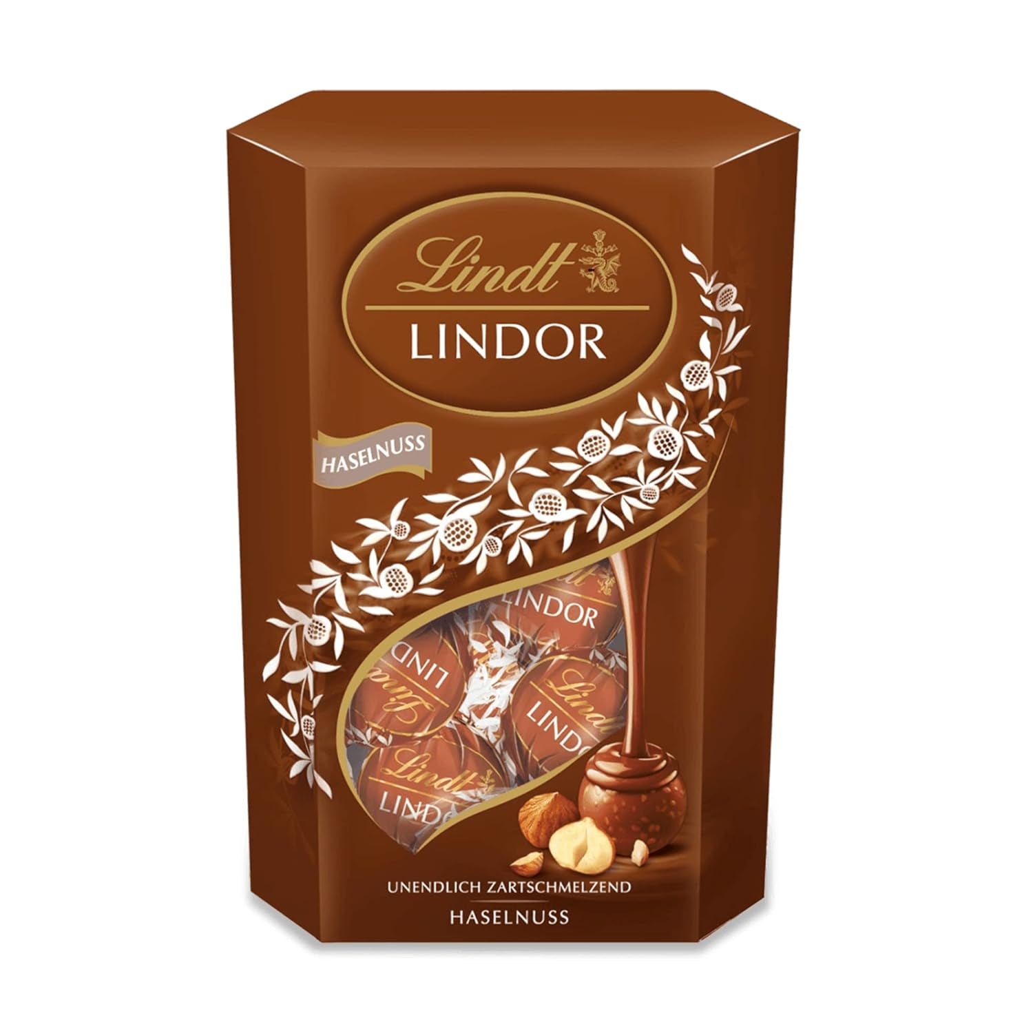Lindt Chocolate LINDOR Balls Noisette, 500 grammes Bonbons au chocolat Naty Shop Default Title