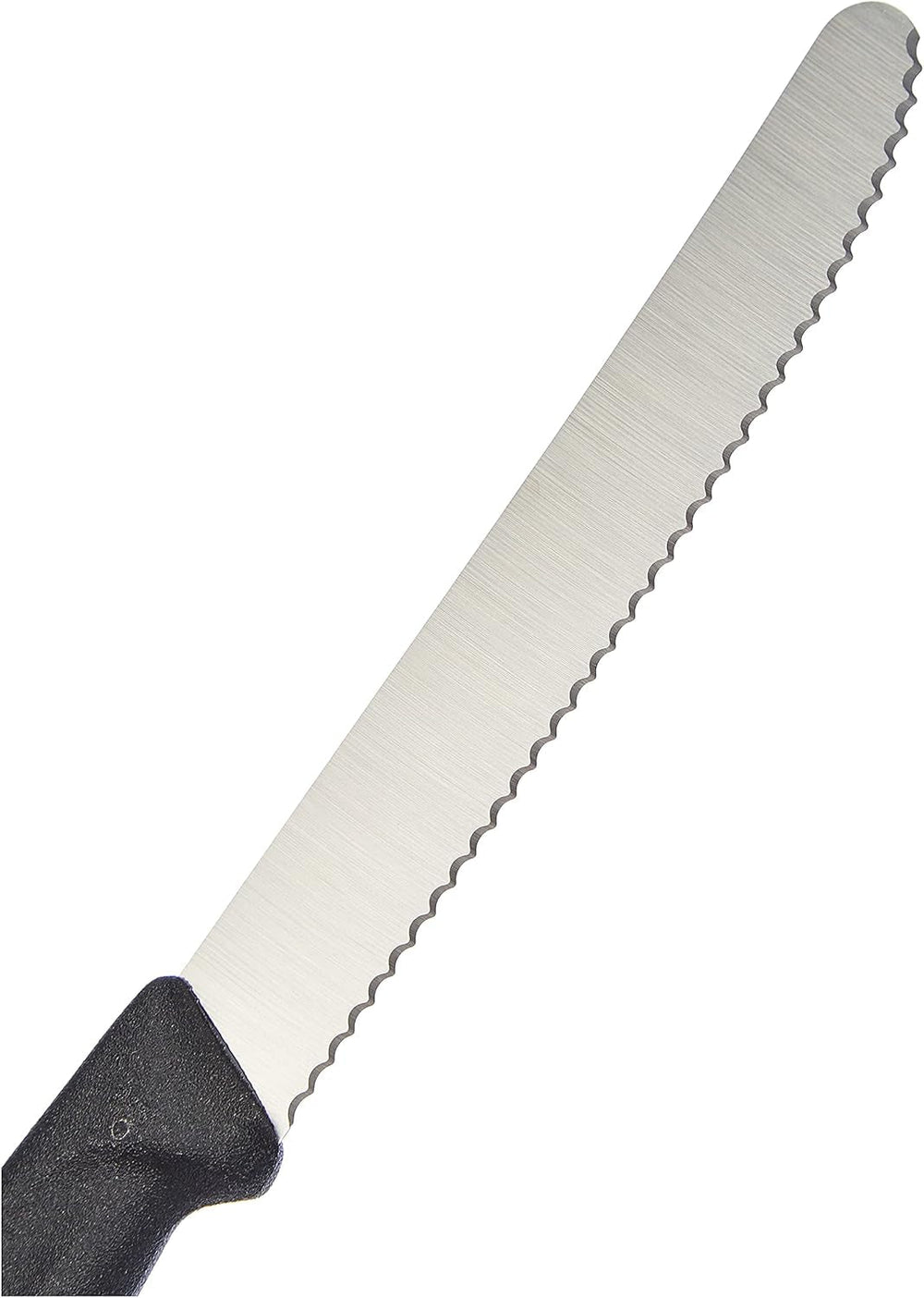 Victorinox Swiss Classic, Profi Tafelbesteck, 12-Teilig, Extra Scharfe Klinge, Wellenschliff, 11 cm, Rostfreier Stahl, Schwarz Kitchen Naty Shop