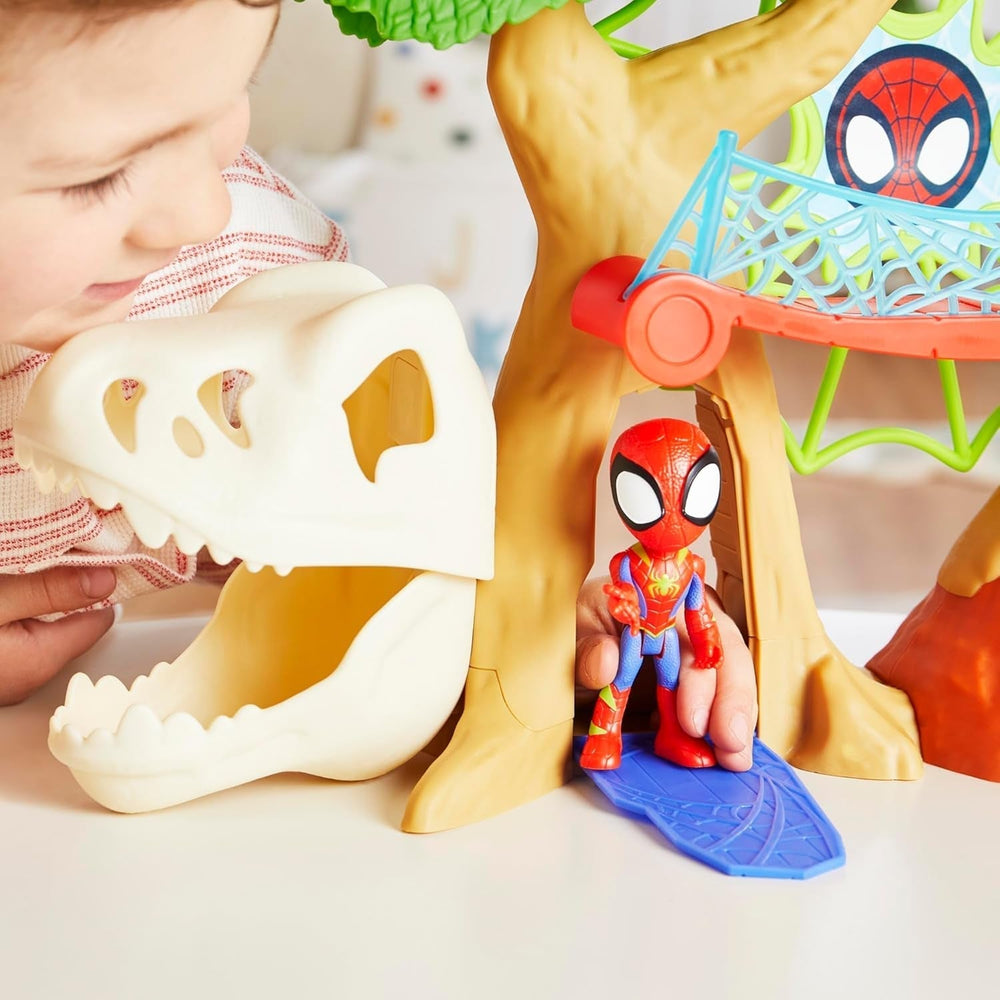Marvel Spidey et ses super amis Dino Treehouse Superhero Playset Figurines Naty Shop