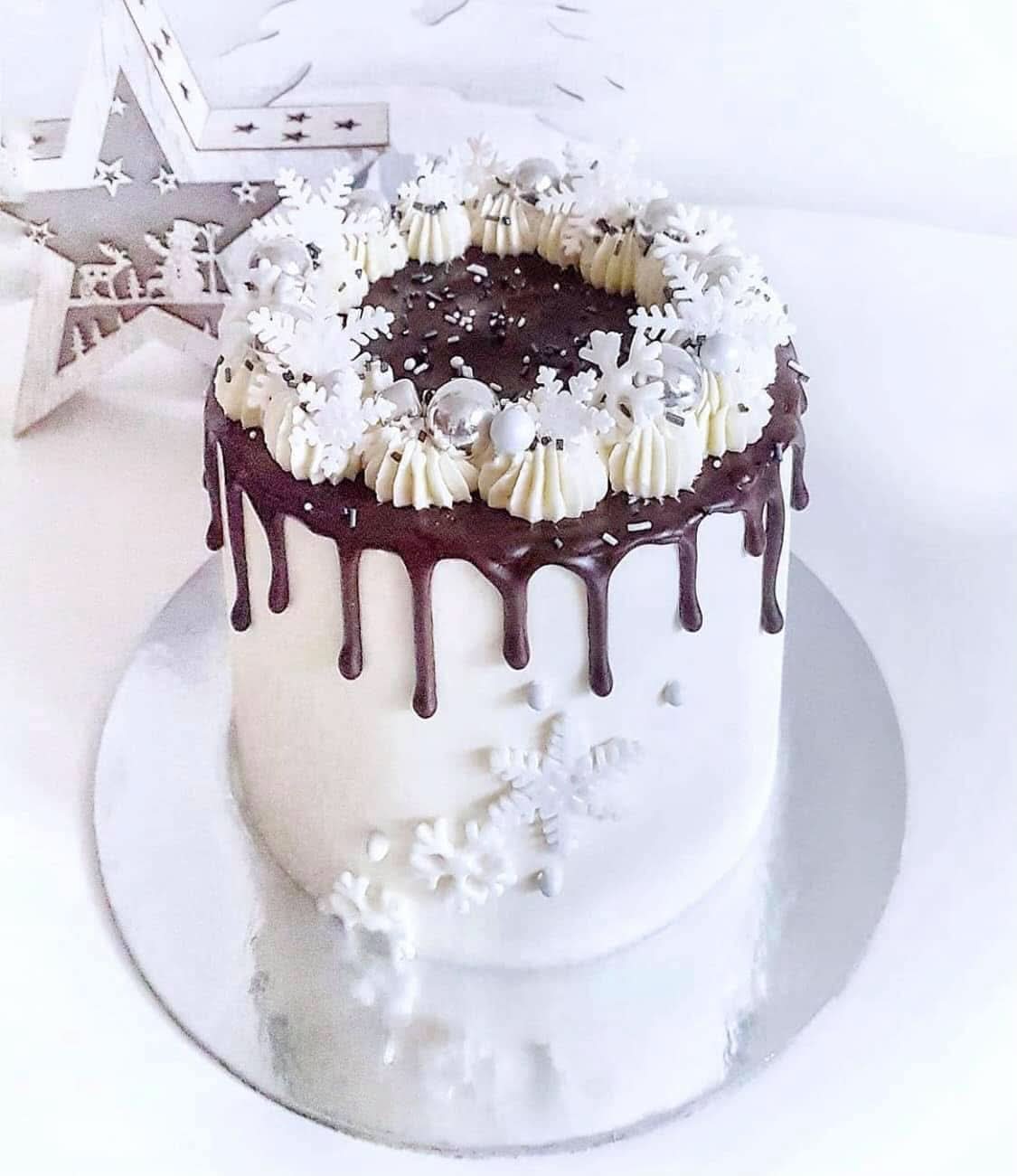 Super Drip Black Cake Glaze Cake Melts Chocolat 300 grammes Glaçages et Décor Naty Shop