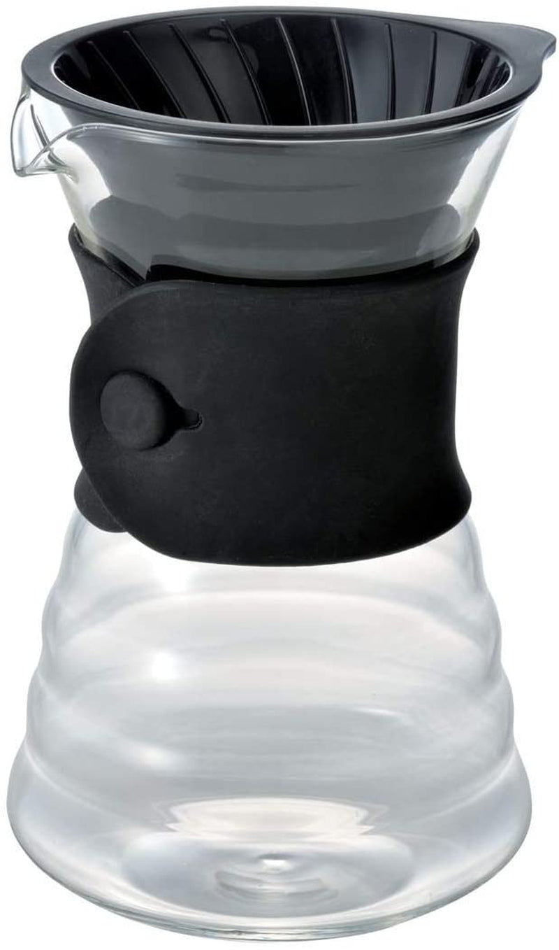 VDD-02B VD 700 ml V60 Carafe avec goutte-à-goutte, pour 2-3 tasses, transparente