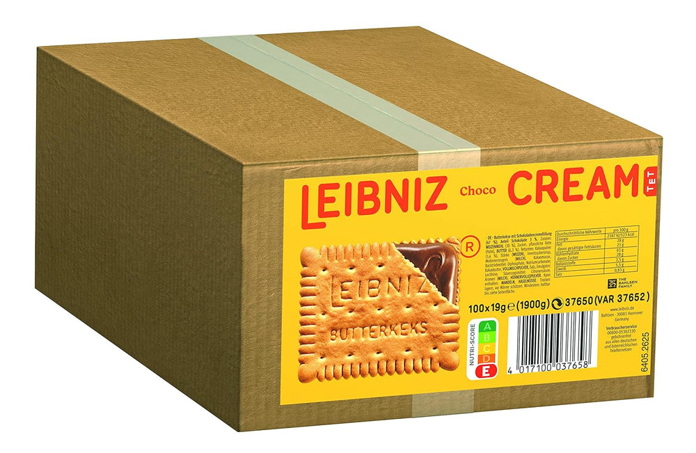 LEIBNIZ Biscuits au Beurre Original - Grand Paquet de 3 Biscuits au Beurre Emballés Individuellement (96 x 15g)