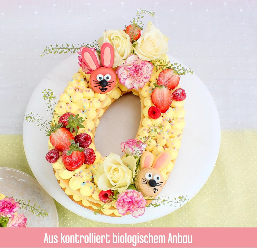 DECOCINO Perles Sprinkle Bio - 60 grammes - Sprinkles de dextrose Bio Sprinkles Naty Shop