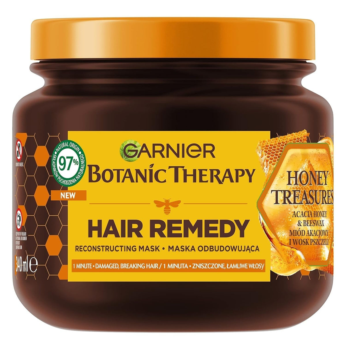 Garnier Botanic Therapy Masque capillaire Trésors de miel 340 ml Naty Shop Masque capillaire Titre par défaut