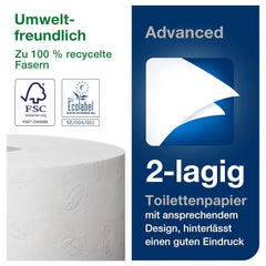 Papier toilette Tork Jumbo blanc T1, avancé, 2 couches, 6 × 380 M, 472118
