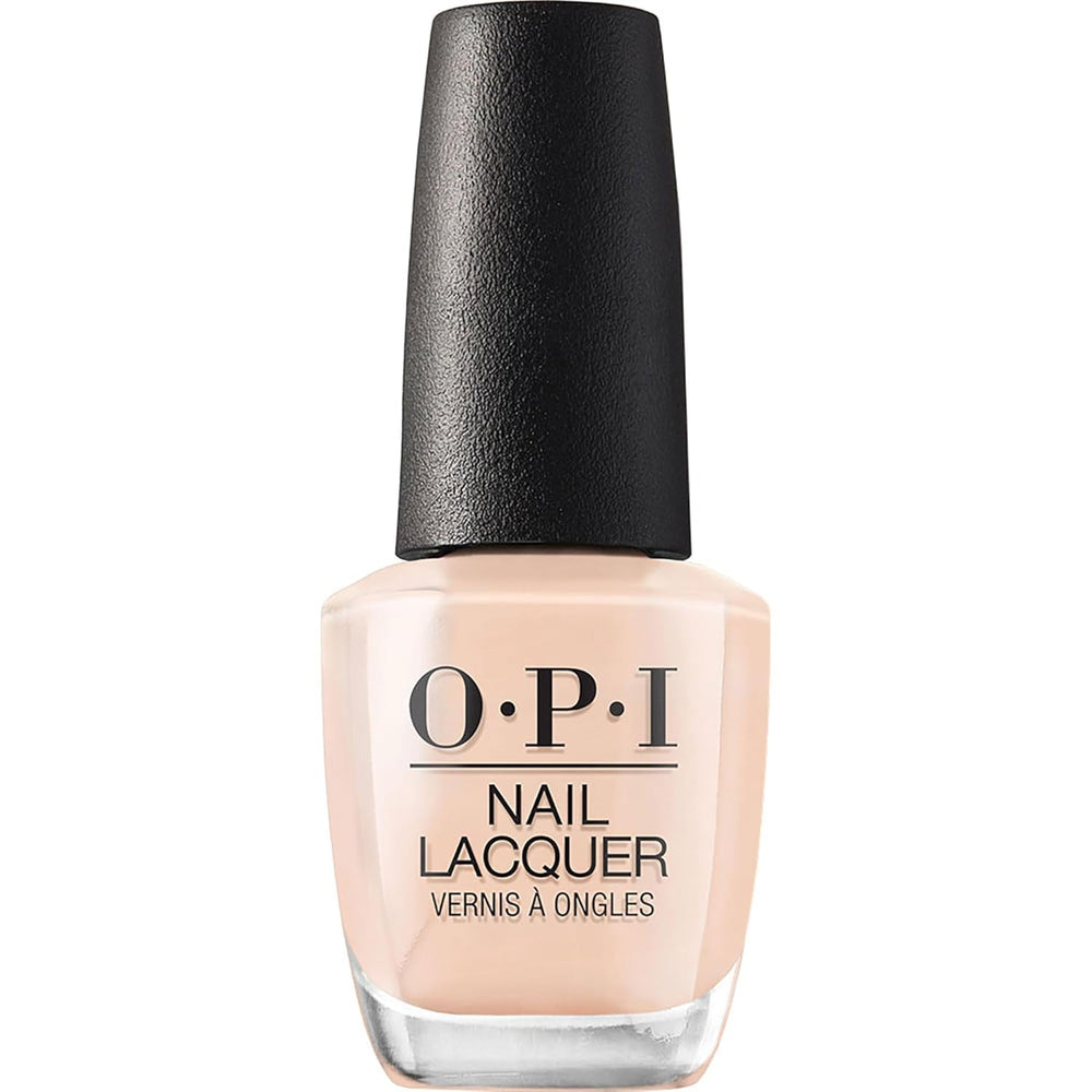 Oja OPI Nail Lacquer Nude Shades – Oja cu uscare rapidă, rezistentă la ciobire și de lungă durată – durează până la 7 zile – cu pensulă ProWide extra-lată