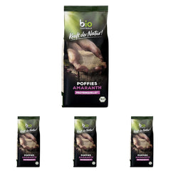 Bouffées d'amarante biocentrale | 125g | végétalien | petits grains d'amarante expansés | source de protéines | pour le muesli, le yaourt et les bols de petit-déjeuner colorés