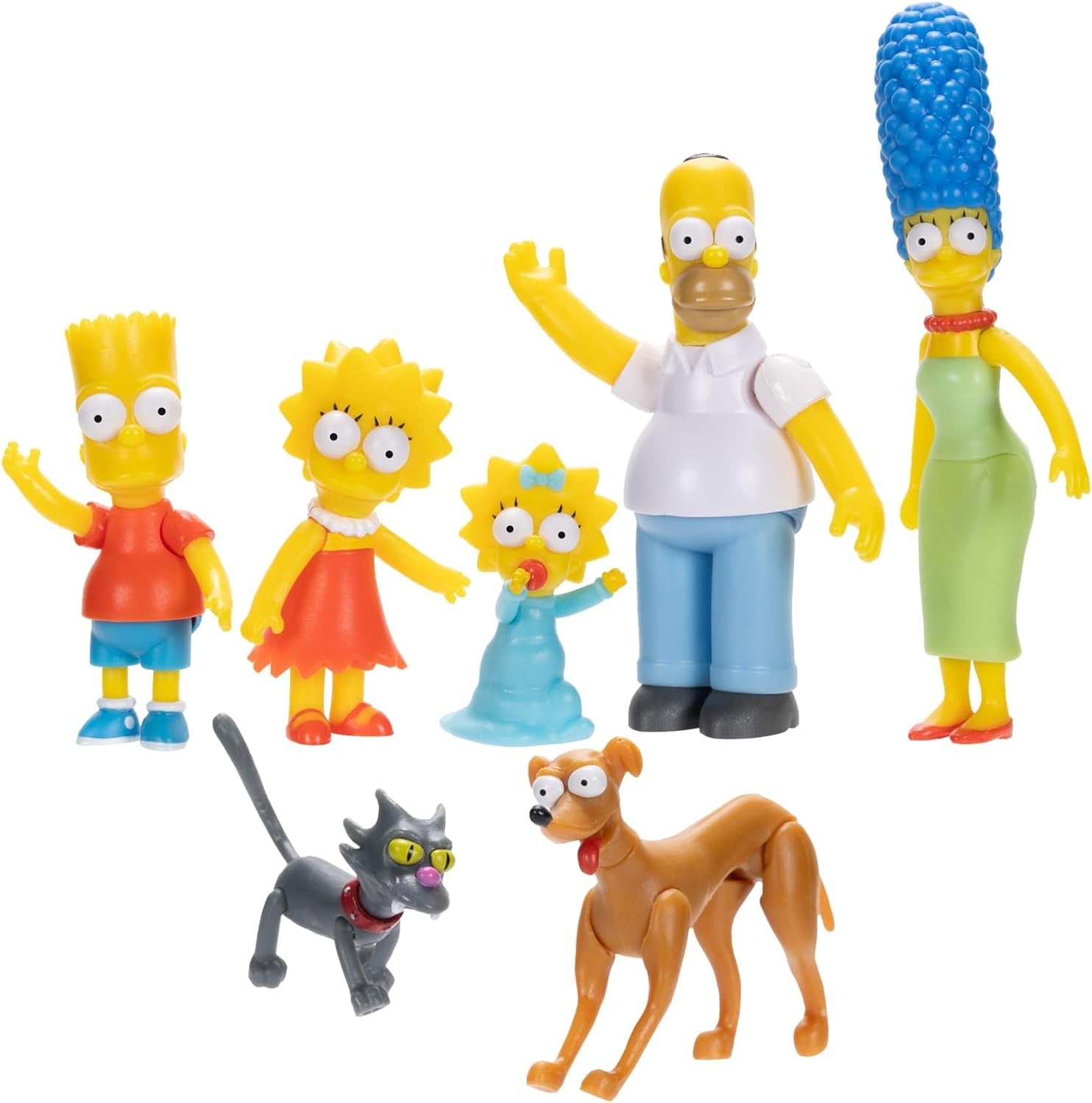 Les Simpsons 6 Cm Action Figures Multipack Figurines Naty Shop Default Title