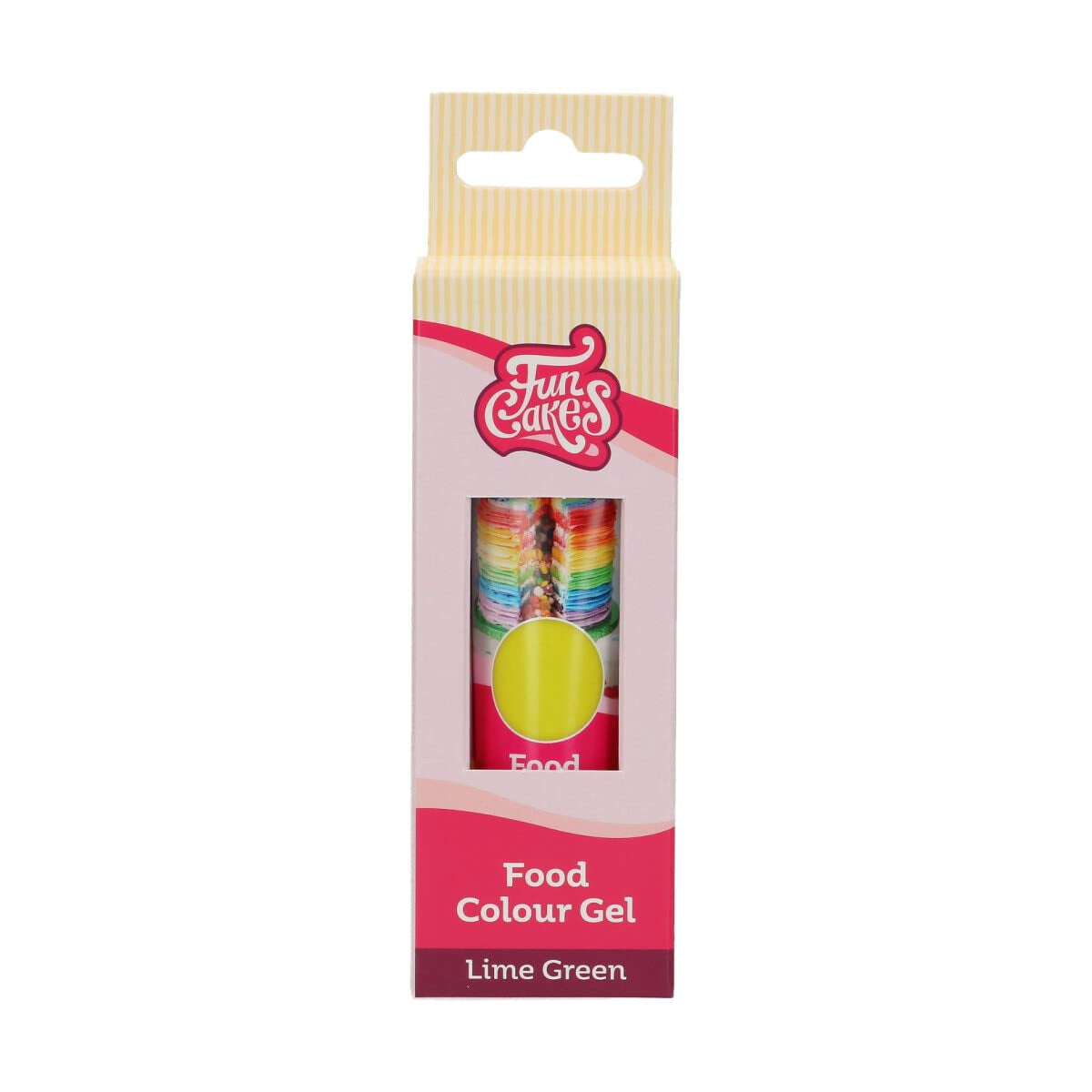 Colorant alimentar Funcakes Gel Verde Lime: Colorant alimentar foarte concentrat pentru aluat, cremă, fondant și marțipan. Dozare ușoară. Picătură individuală pentru a crea culori vibrante. Halal. 30 g.