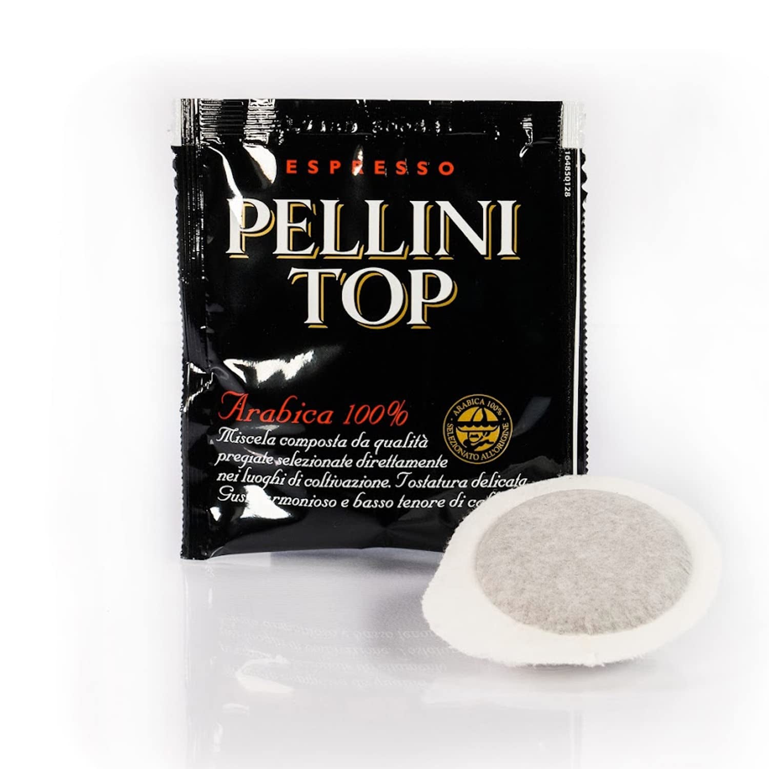 Pellini Caffè, Espresso Pellini Top 100% Arabica - 6 paquets avec 18 dosettes (6x126 g, total 108 dosettes)