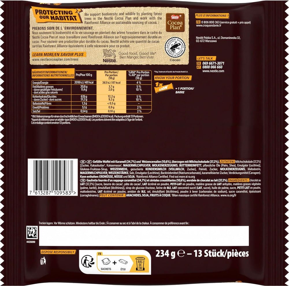 Lion Mini paquet de 2 (1x234g)