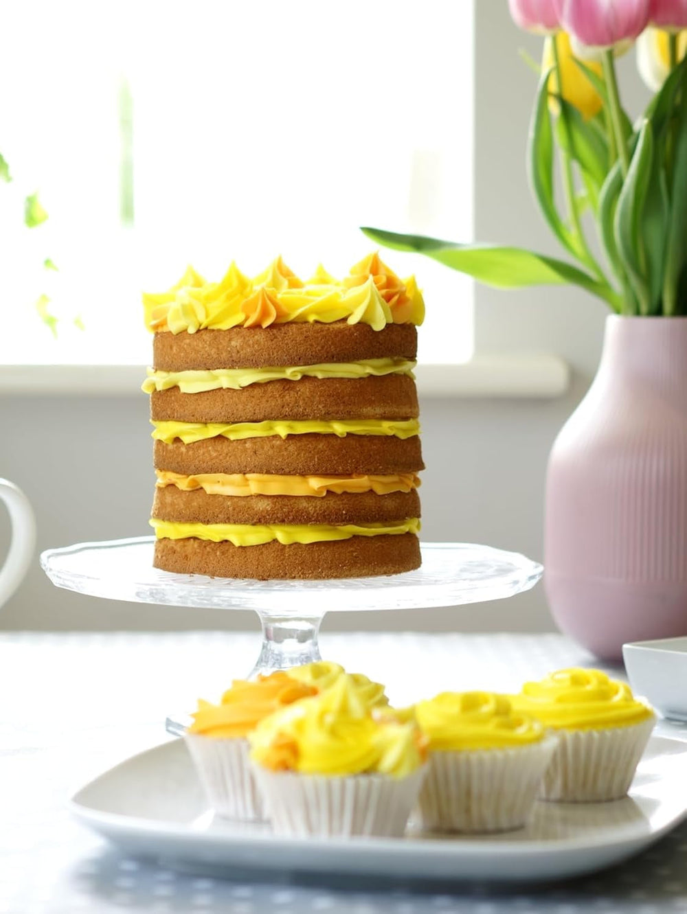 Sugarflair Pasta Colorant Alimentaire Jaune Lot de 4 Pâtes Colorant Alimentaire Fondant Massepain Pâte à Sucre Crème Au Beurre et Plus encore : Jonquille Canari Jaune Crème Oeuf Melon Lot de 4