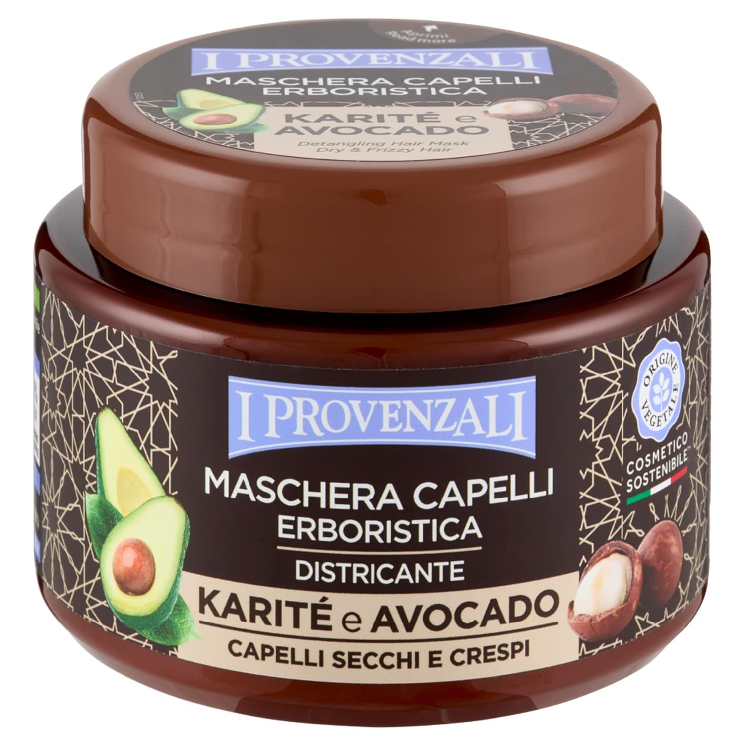 Set de 6 masques capillaires au beurre de karité, prix/100 ml : 17,47 EUR 200 ml de masque capillaire Naty Shop