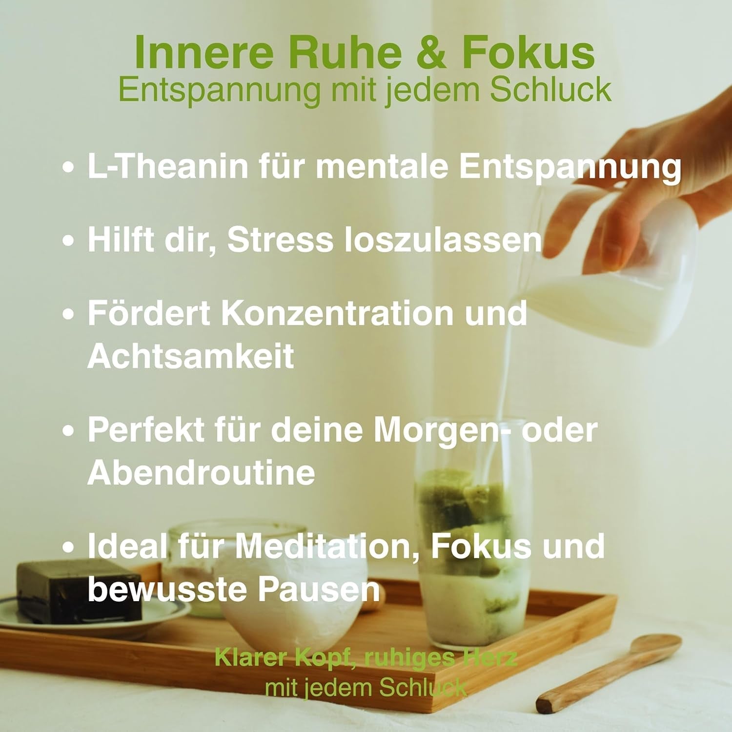 Bohyang Garden Matcha pulbere 100 g – Ceai verde premium din Coreea de Sud | Măcinat fin și bogat în tradiție | Pentru latte, smoothie, coacere și ritualuri de îngrijire personală | Pulbere Matcha în pungă resigilabilă