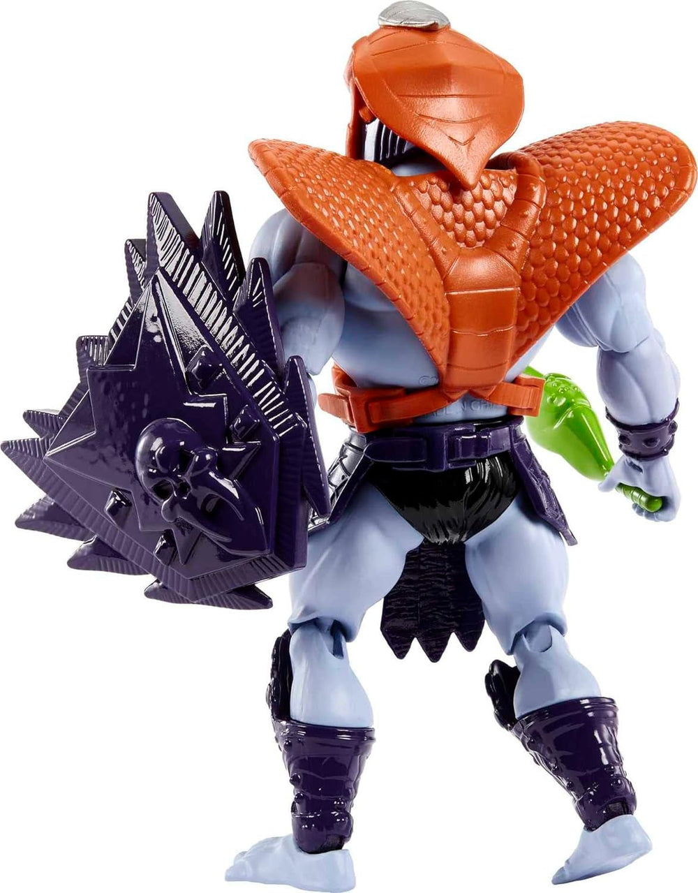 MASTERS of the UNIVERSE Snake Armor Skeletor - 16 articulations mobiles, emballage rétro, mini bande dessinée, pour enfants de 6 ans et plus et collectionneurs adultes, figurines d'action HKM68 Naty Shop