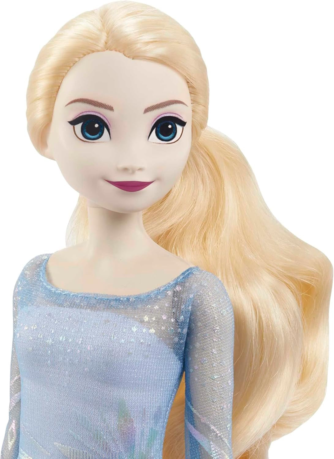 Mattel DISNEY La Reine des Neiges Elsa et Nokk - Poupée articulée Elsa, figurine d'eau majestueuse Nokk, inspirée du deuxième film, pour les enfants de 3 ans et plus, HLW58
