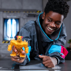 MRBEAST LAB 24738 Les Héros de GOO JIT Zu Figurine Élastique Pliante Légendaire Panthère Figurines Naty Shop