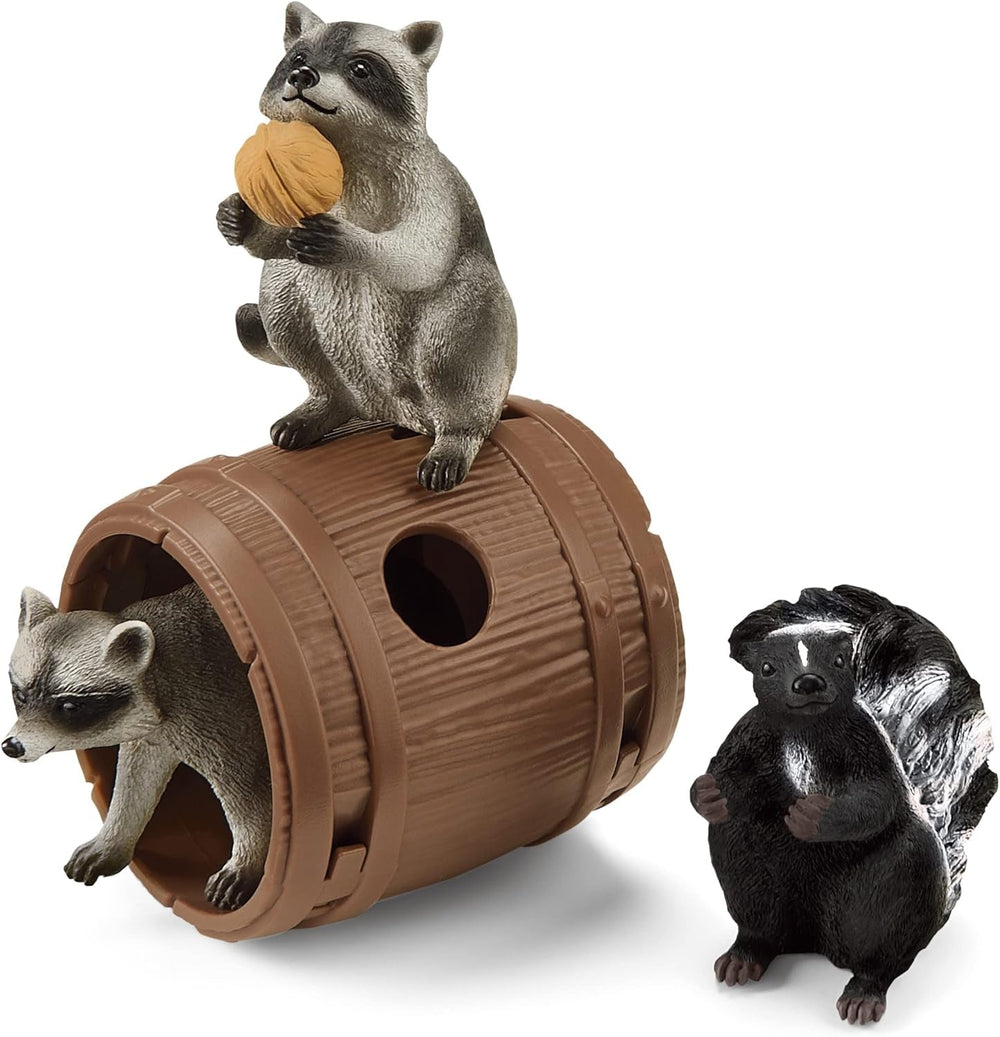 Schleich 42532 Fun autour de la noix , Dès 3 ans, WILD LIFE - Coffret de jeu, 6 pièces Figurines Naty Shop