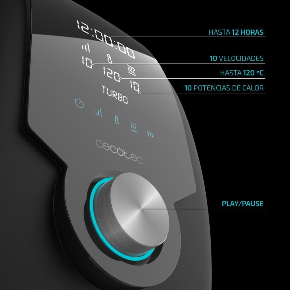 Cecotec Mambo 6090 Multifunktions-Küchenmaschine, 1700 W, 23 Funktionen, Krug Mit Fassungsvermögen 3,3 L, 3 Teller Gleichzeitig, 10 Geschwindigkeitsstufen, Timer Roboti si Mixere Bucatarie Naty Shop