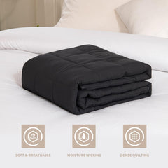 Couverture lestée 150X200Cm 8Kg couverture de relaxation adulte pour améliorer le sommeil couverture lestée grise Good Nite lits et couvertures