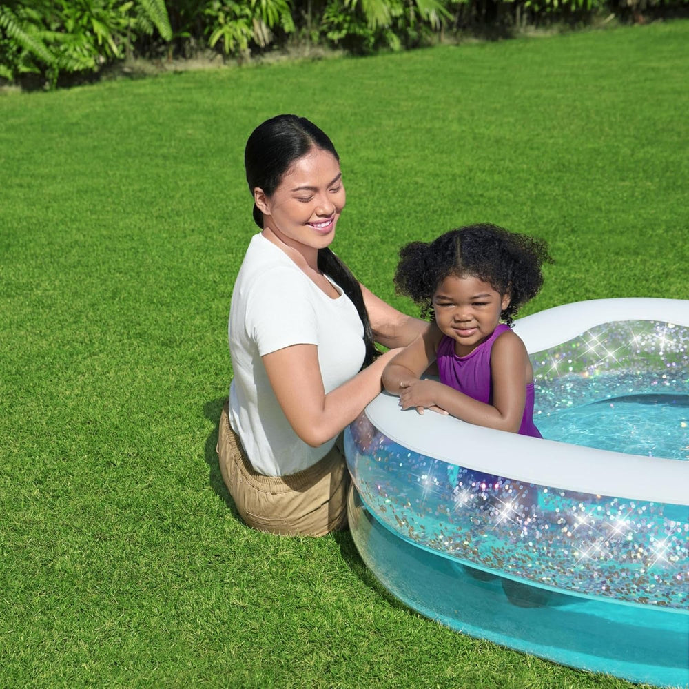 Piscină pentru copii Bestway Sparkle Shell 150 x 127 x 43