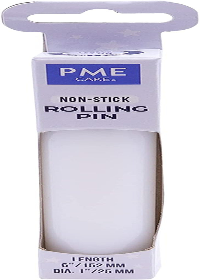 PP85 Rouleau à Pâtisserie Antiadhésif en Polyéthylène 15 cm, Plastique, Blanc, cm, 21,08 x 6,06 x 2,08 cm, 1 Unité