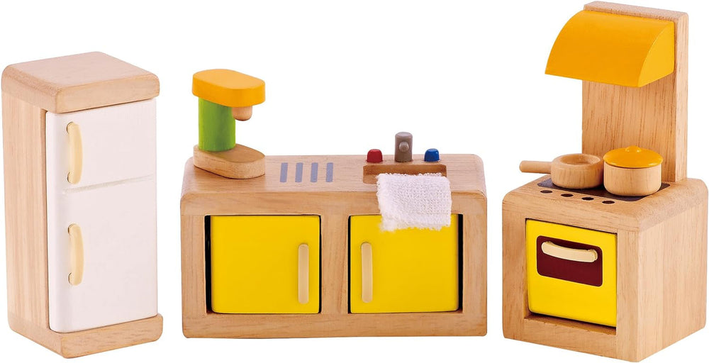 Hape E3459 - Chambre d'enfant, petites maisons de poupées Naty Shop Kitchen