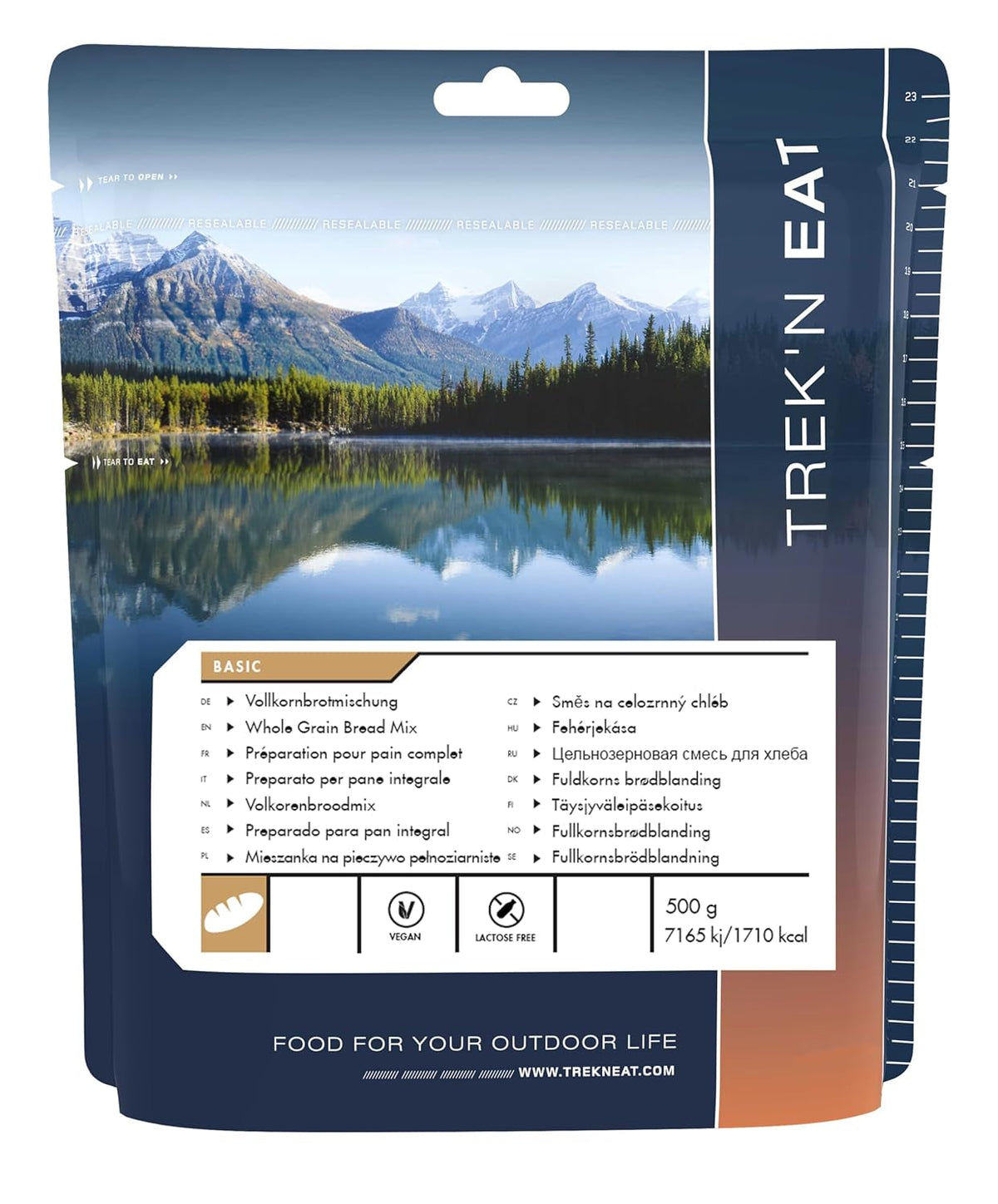 TREK'N EAT Vollkornbrotmischung Mélange pour la pâtisserie et la cuisine Naty Shop Default Title