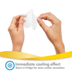 Medela Hydrogel Pads - soulagement et refroidissement immédiats des mamelons douloureux - réutilisables - paquet de 4 serviettes stériles, emballées individuellement Accessoires Alimentation et Allaitement Bebe Naty Shop