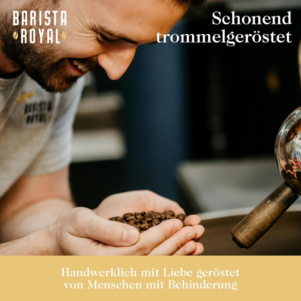 BARISTA ROYAL Bio Espressobohnen 1kg "Gran Señor" | Kaffeebohnen frais directement du Honduras | 100% Arabica Espresso Ganze Bohnen | Idéal pour les machines entièrement automatiques et Siebträger