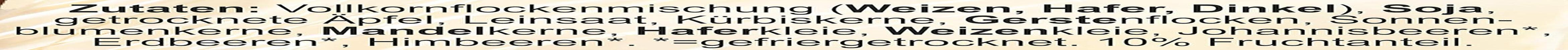 Seitenbacher Müsli Ballaststoff Und Frucht I Ohne Zugesetzten Zucker I Ohne Zugesetztes Fett I (1 X 750 G) Céréales Naty Shop