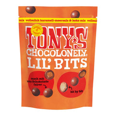 Lil'Bits, mélange de sel marin et de biscuits au caramel au lait entier, 120 grammes de bonbons au chocolat Naty Shop