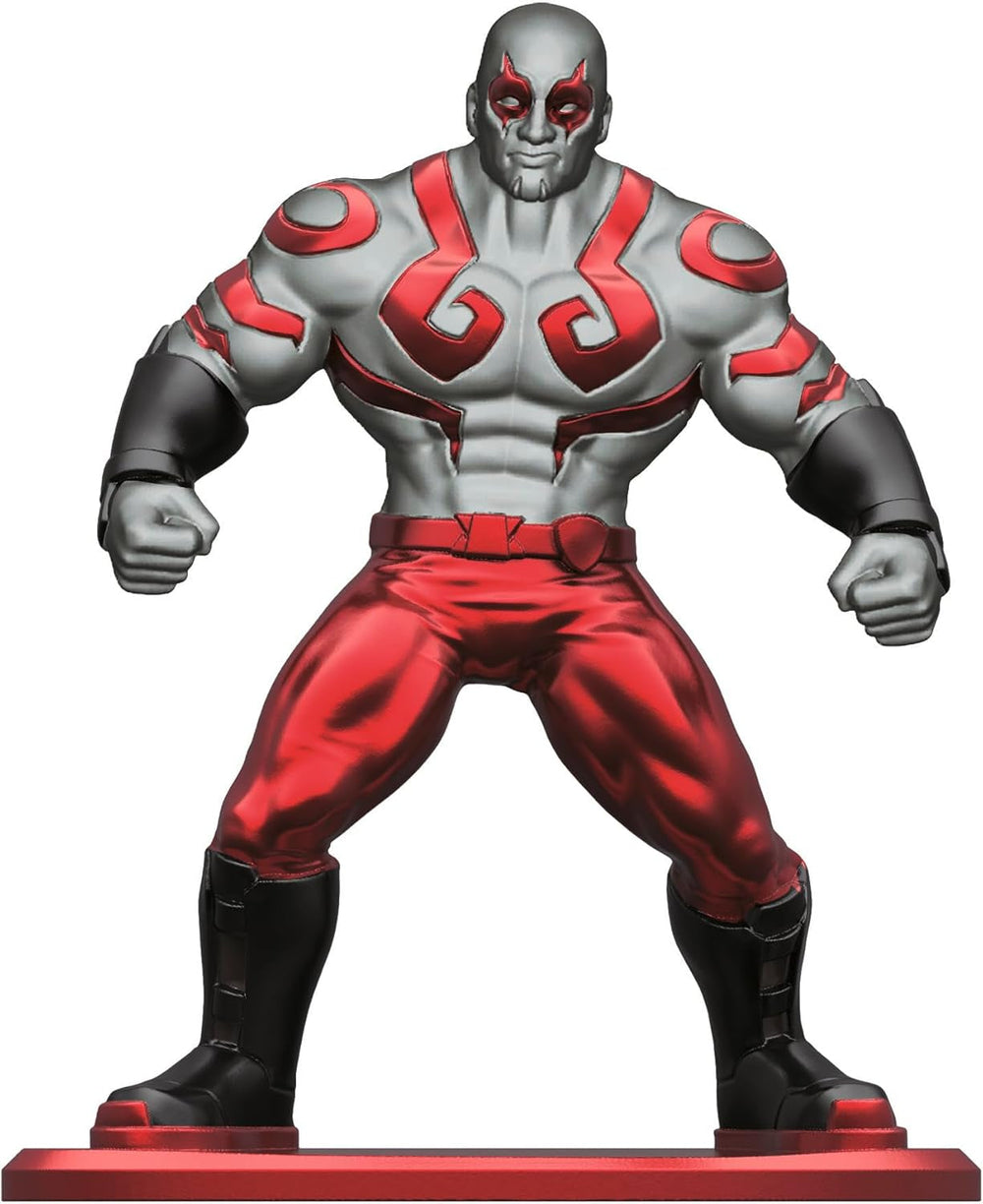 Jada Toys 253221016 - Marvel Nanofigures Blind Pack - Figurine de colecție Marvel din metal în pachet orb, 4 cm, de la 3 ani, selecție aleatorie, negru Action figures Naty Shop