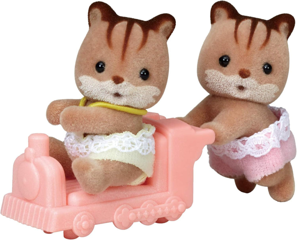 Sylvanian Families L5421 Figurines de maison de poupée jumeaux écureuil Naty Shop Dolls Titre par défaut