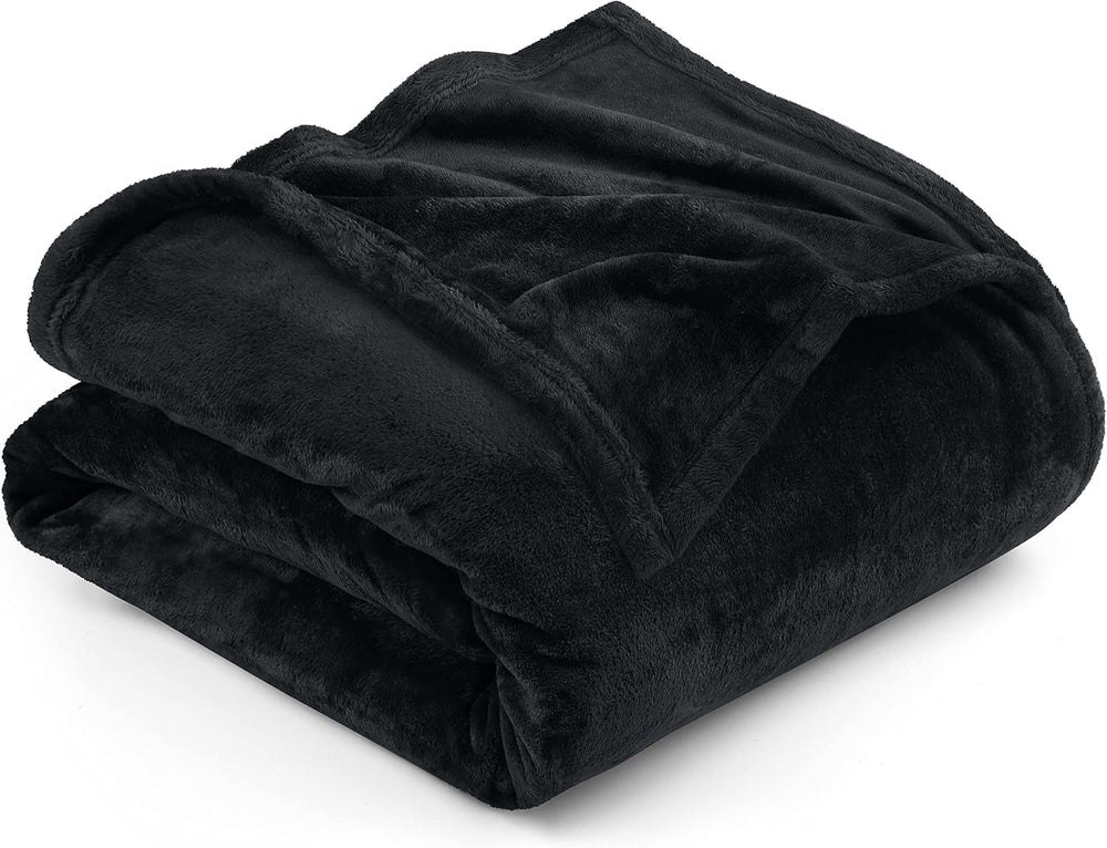 Utopia Bedding Couverture polaire confortable [228 x 228 cm, gris] Couverture douce, légère, chaude et moelleuse Couverture confortable et respirante pour lit, canapé, lits et couvertures Besuche den Utopia Bedding-Store Noir 150 x 200 cm