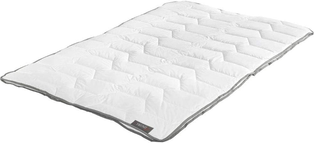 Badenia Trendline Mono plapumă pentru toate anotimpurile Micro, 135 X 200 cm, alb, certificat Öko- Tex, fabricat în Germania Plapumi si pilote Naty Shop Capac: țesătură din amestec de bumbac 140 X 200 Plapumă 4-sezoane