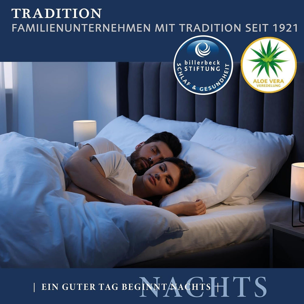 Couette Billerbeck S20 Superlight - Couette d'été - 135 X 200 Cm - Couette d'été légère - AIRFILL® - fibres creuses, 100% polyester, blanc Couettes et couettes Naty Shop