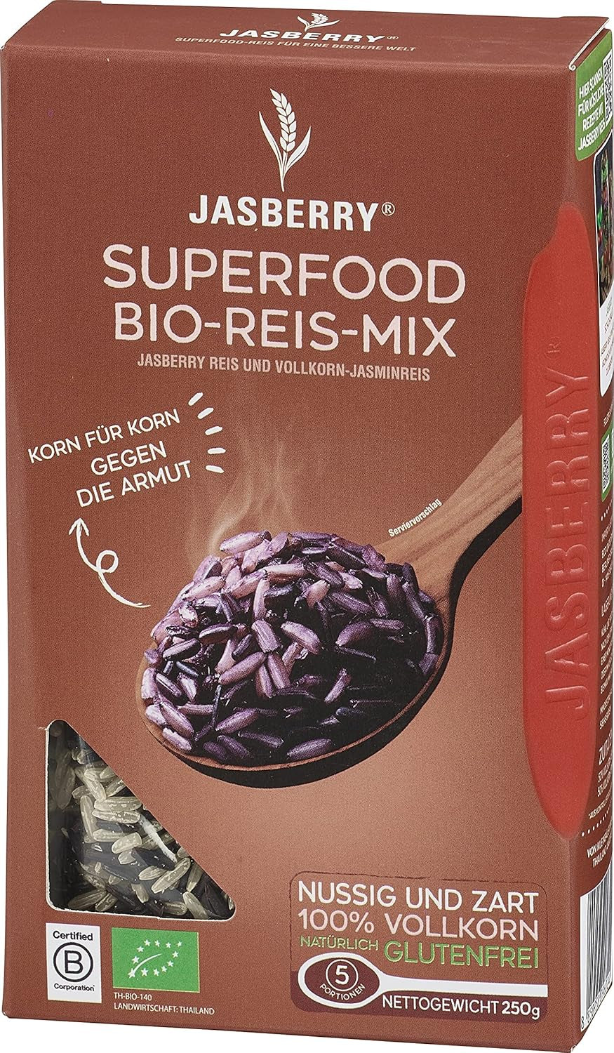 Riz complet bio superaliment 250g - Variante mixte