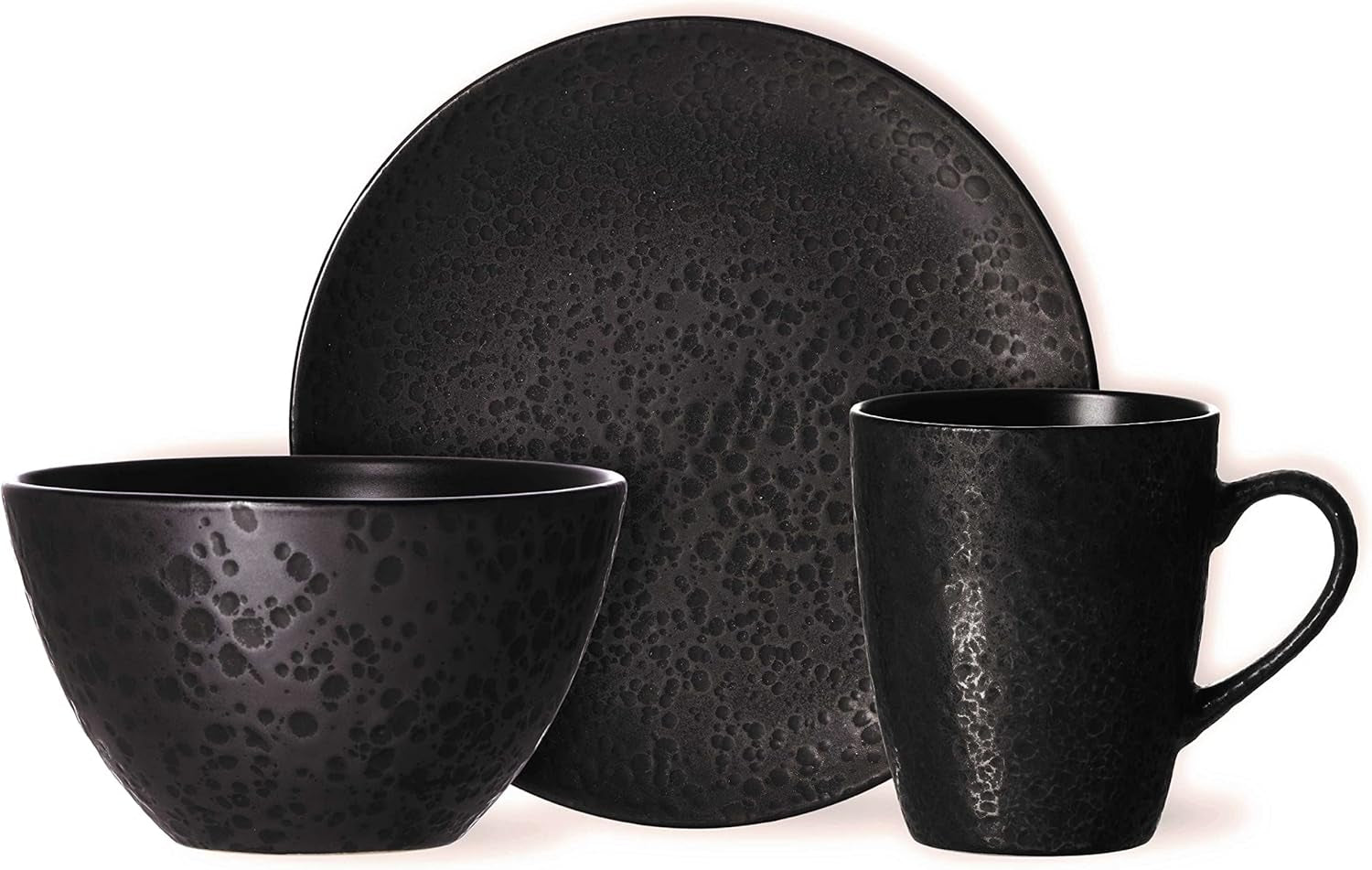 Ritzenhoff & Breker Kitwe Service de petit-déjeuner 12 pièces Noir