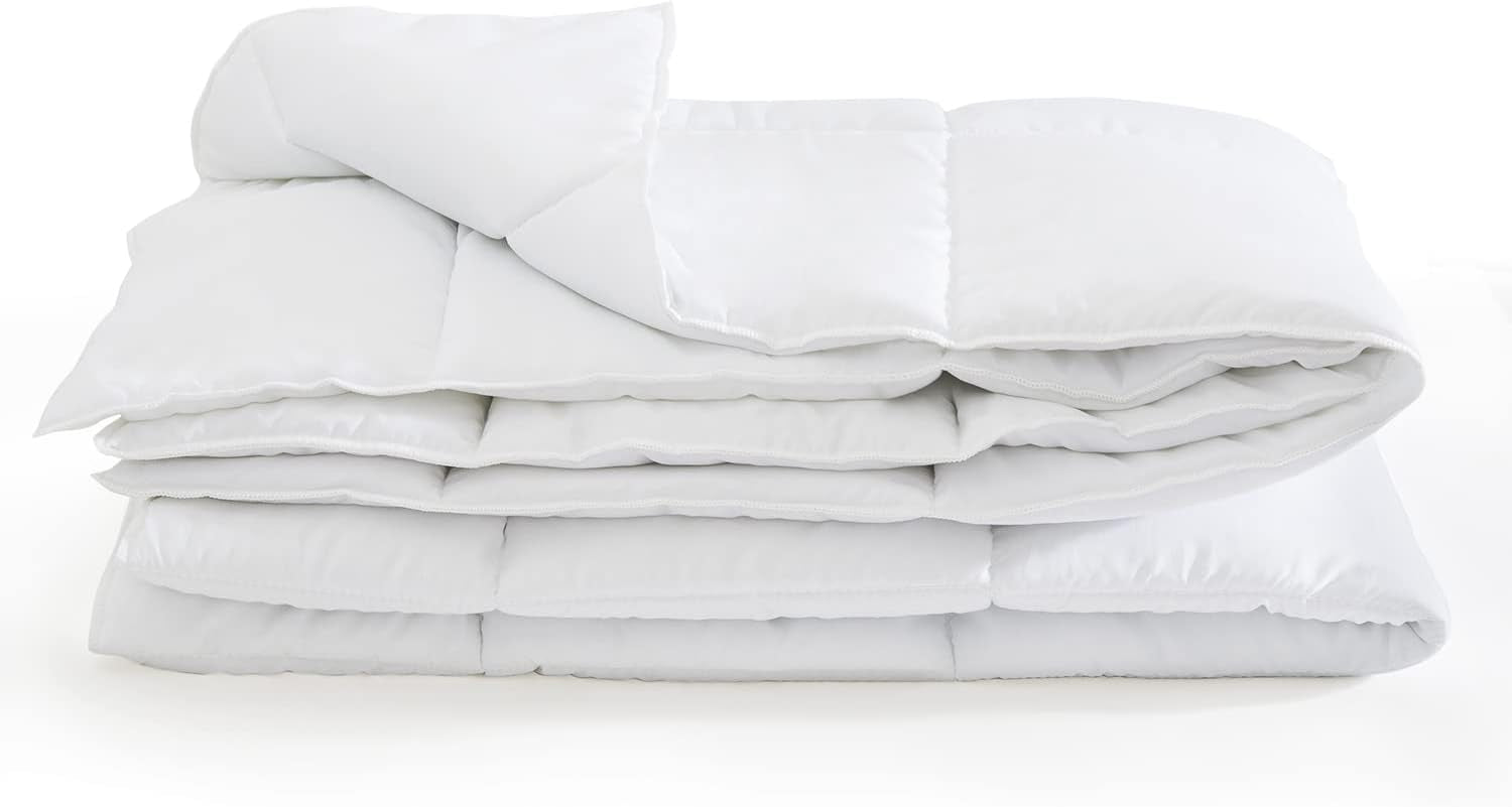 Couette 220X240 Cm Couette été Oekotex 100 Couette lavable en microfibre blanche Couettes et couettes Naty Shop 220 X 240 Cm