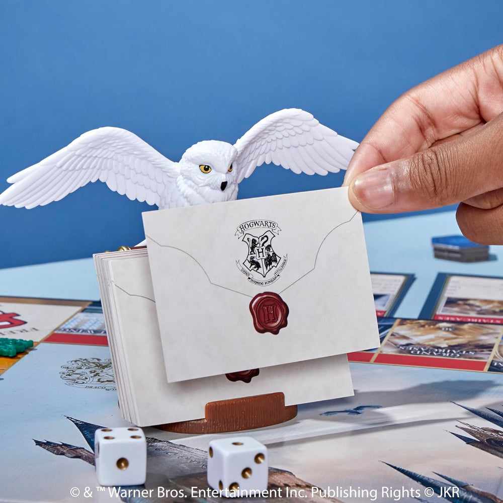 Joc de societate Monopoly Harry Potter Edition, joc de familie pentru 2 până la 6 jucători, cu vârsta de 8 ani și peste - versiune germană