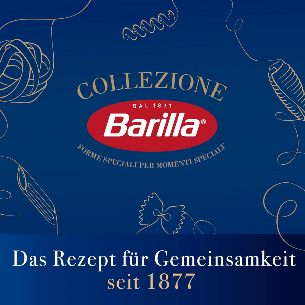 Barilla Collezione Pâtes à lasagnes au blé dur, toujours al dente, 500g