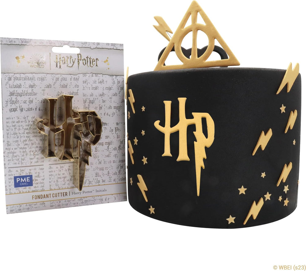 Emporte-pièces et fondant Harry Potter, logo HP