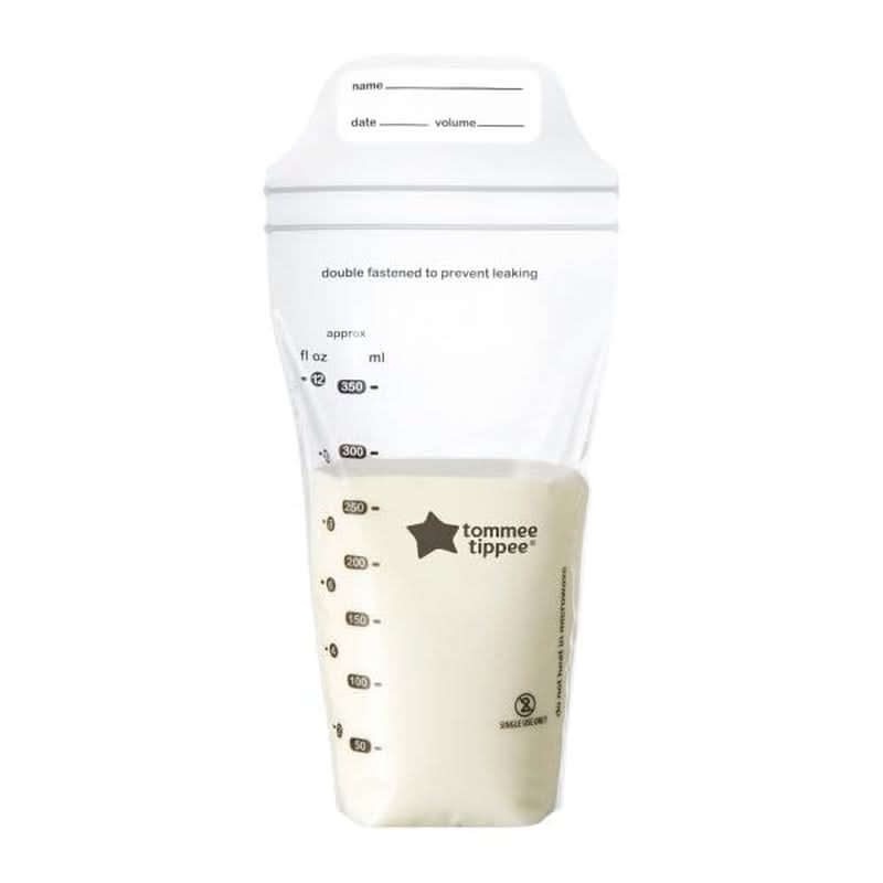 Tommee Tippee Closer to Nature Sachets de conservation du lait maternel, pré-stérilisés, 350 ml Accessoires Alimentation et Allaitement Bebe Naty Shop