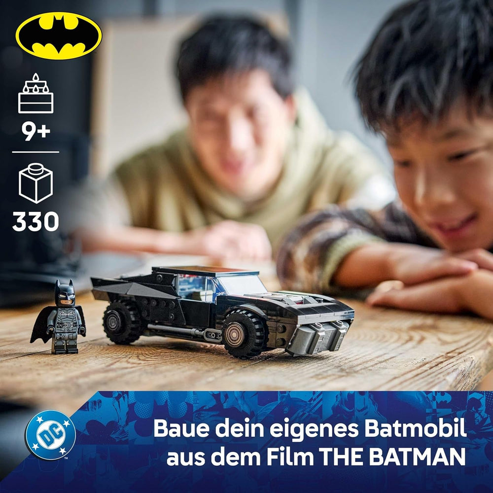 LEGO DC Batman: The Batman Batmobil - Kinder Spielzeug - Spielset mit Modellauto und Superhelden Minifigur für Kinder ab 9 Jahren - Kreatives Geschenk für Jungen, Mädchen und Fans - 76332
